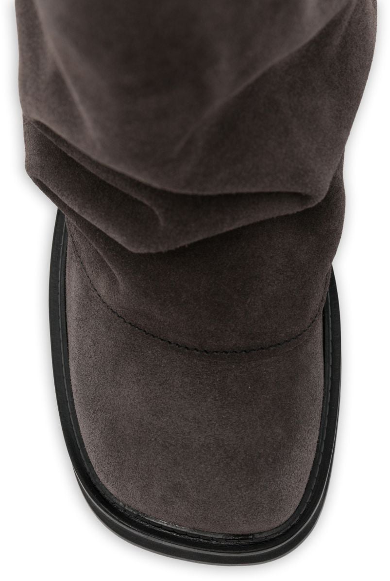 The Attico Boots Grigio Donkergrijs