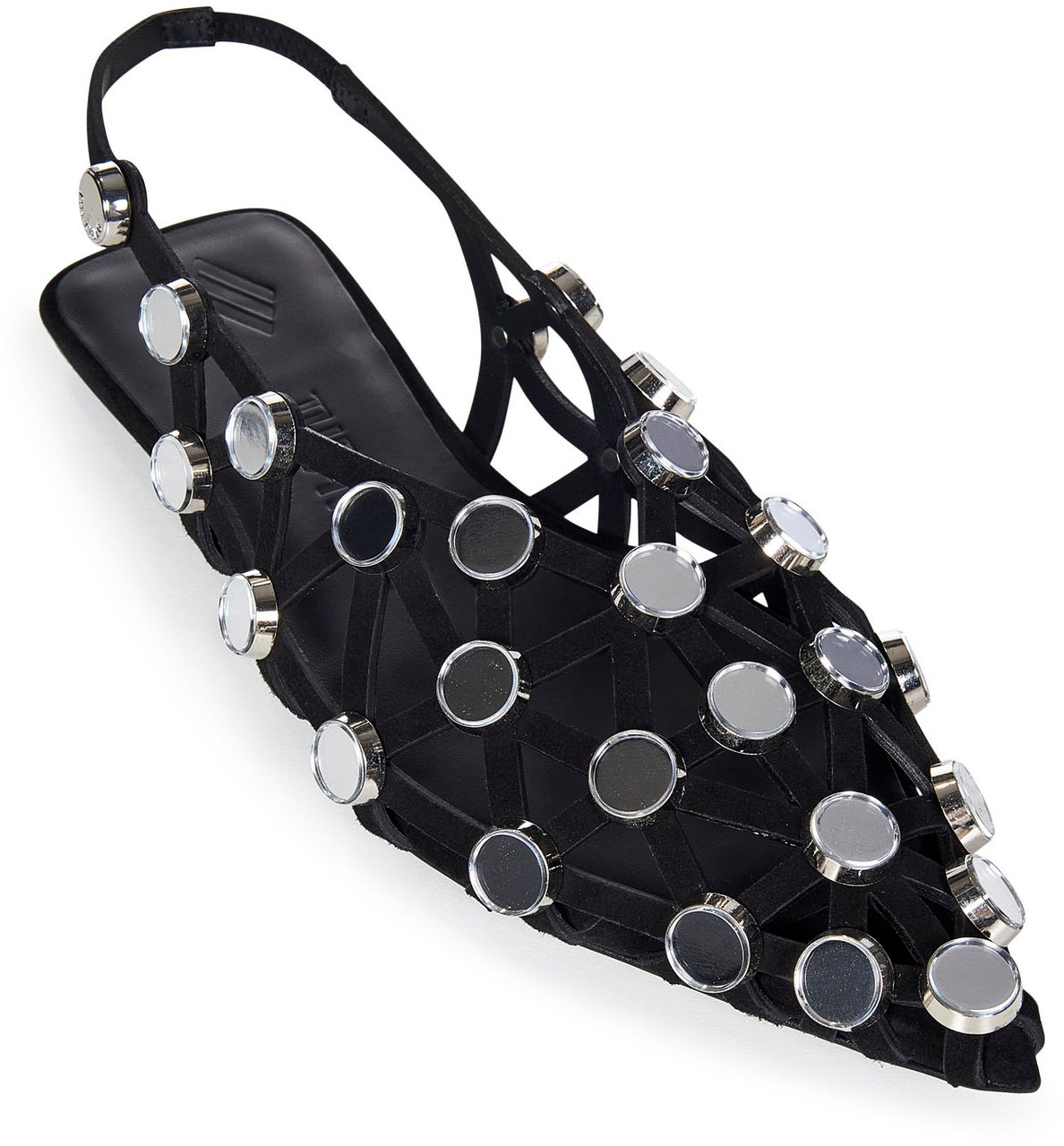 The Attico The Attico Flat Shoes Black Zwart
