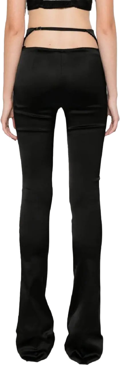 The Attico Pantaloni Lunghi Zwart