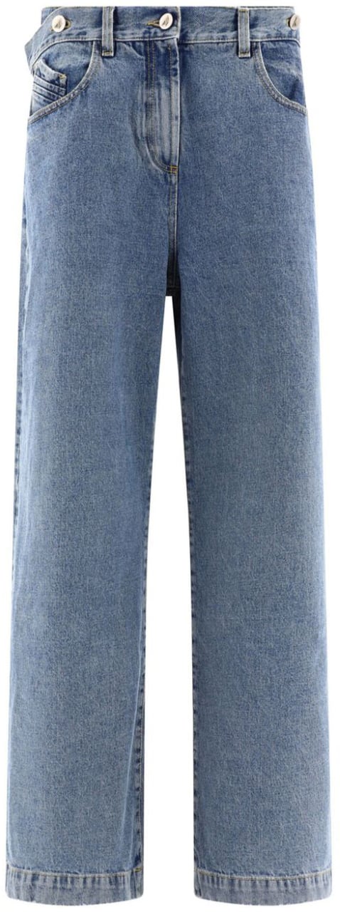 The Attico Jeans Clear Blue Blauw