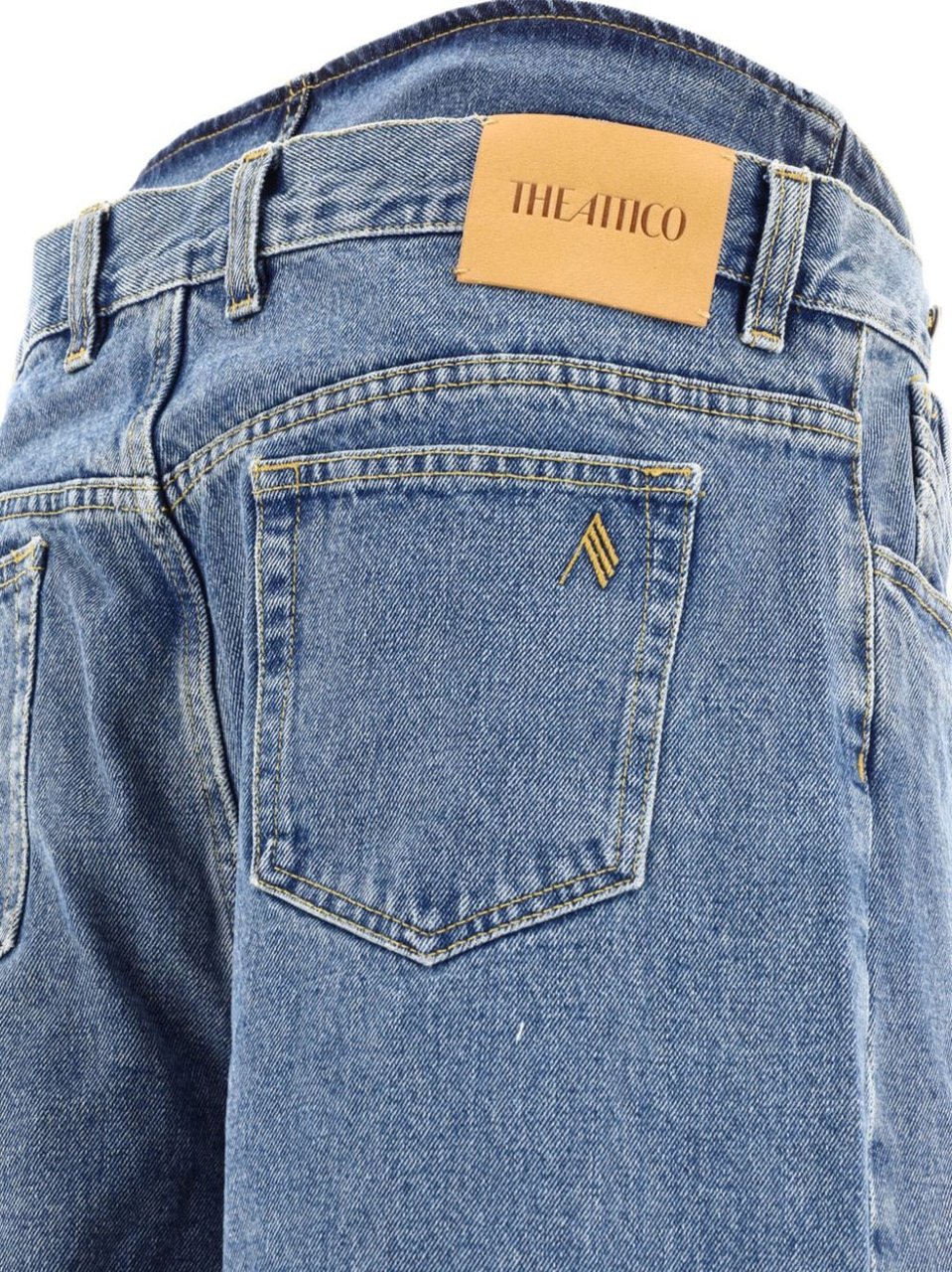 The Attico Jeans Clear Blue Blauw