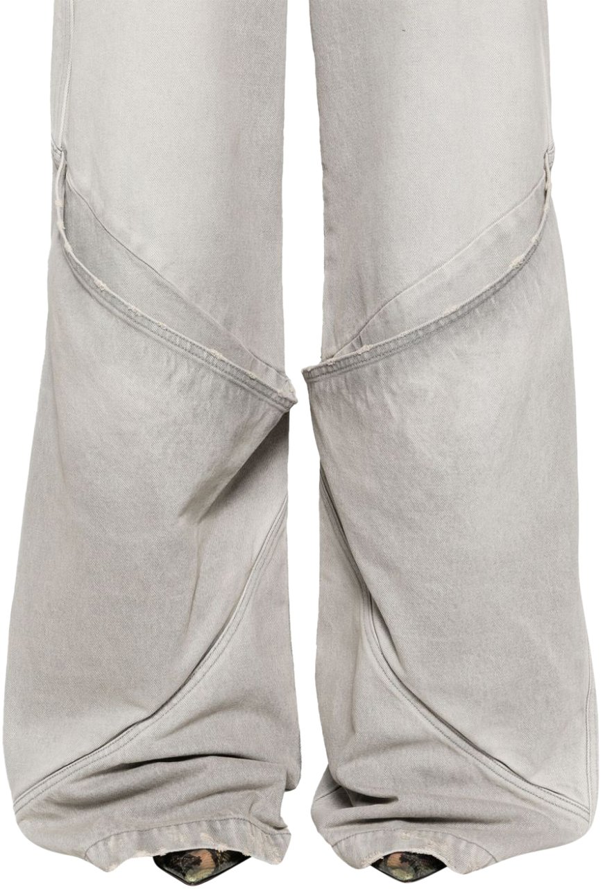The Attico Jeans Grey Grijs