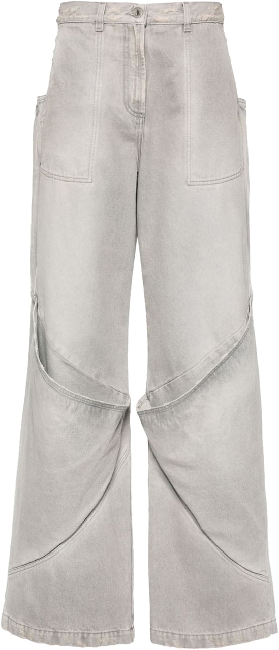 The Attico Jeans Grey Grijs