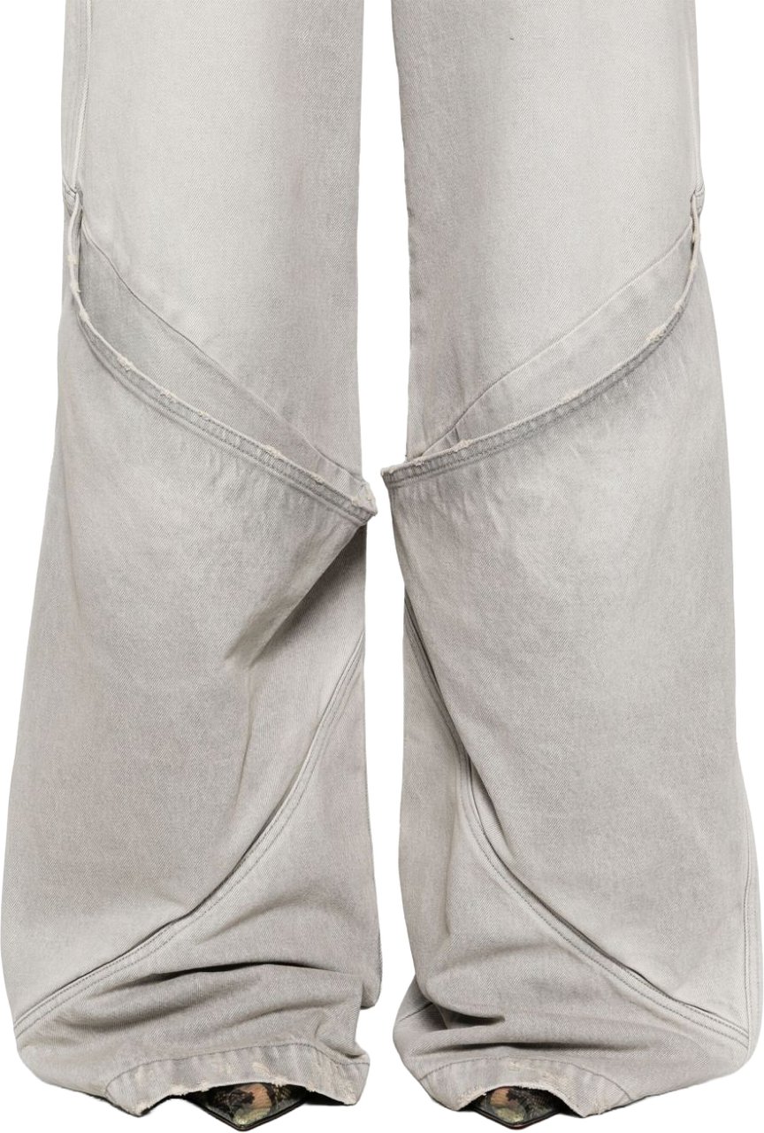 The Attico Jeans Grey Grijs