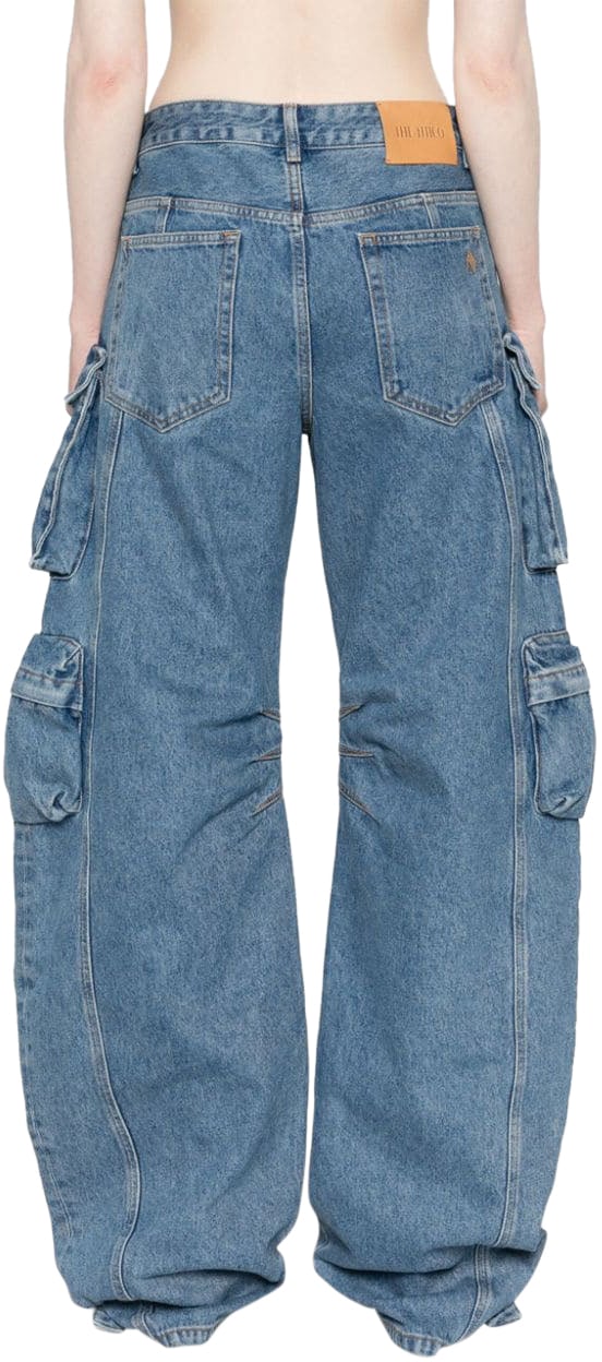 The Attico Jeans Blue Blauw