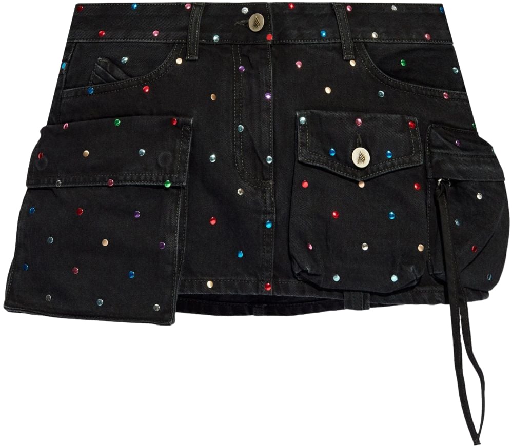 The Attico Skirts Black Zwart
