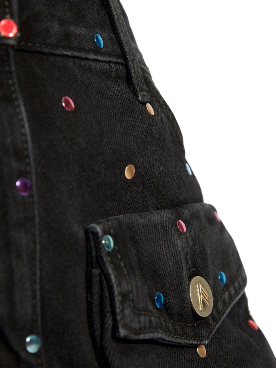The Attico Skirts Black Zwart