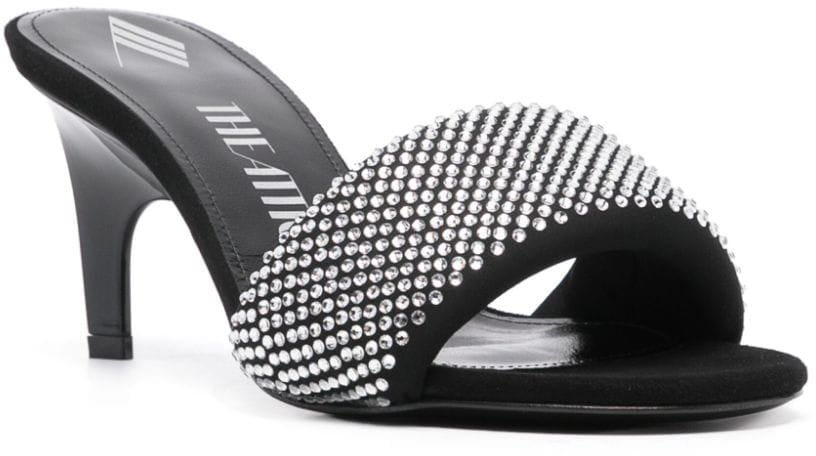 The Attico Sandals Silver Zilver