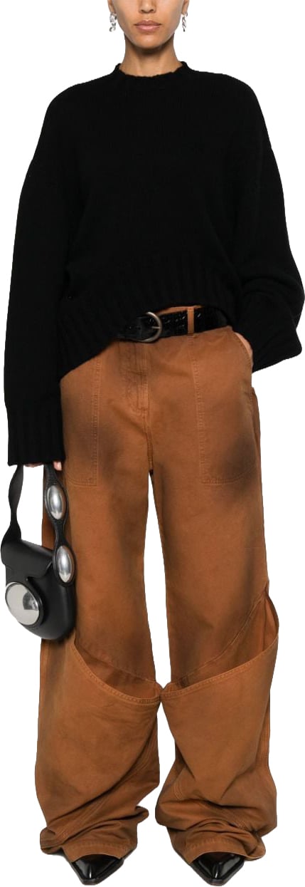 The Attico Sweaters Black Zwart