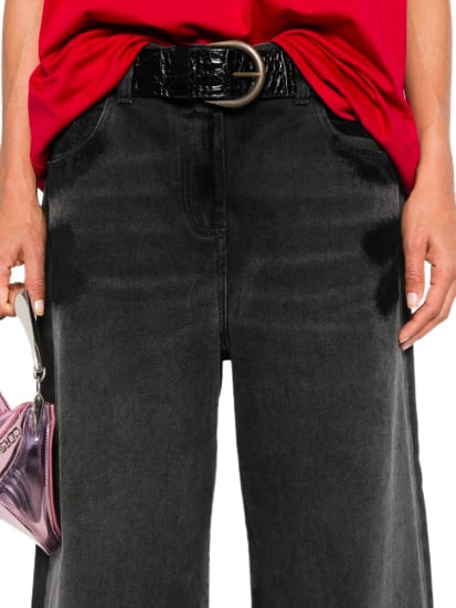 The Attico Pantaloni Lunghi Black Zwart