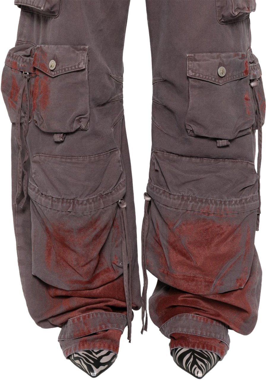 The Attico Jeans Red Rood