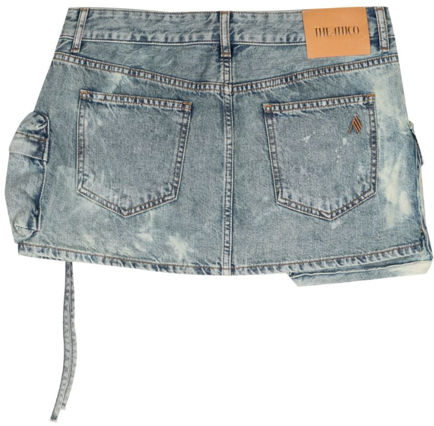 The Attico Skirts Blue Blauw