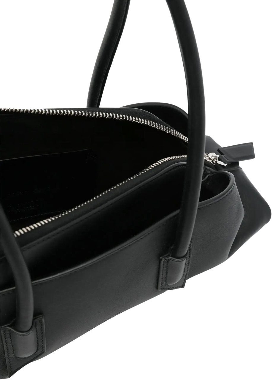 The Attico La Passeggiata Top Handle Small Black Zwart