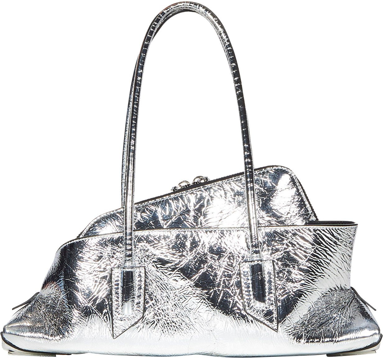 The Attico Bags Silver Zilver