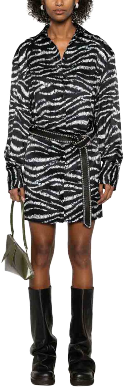 The Attico Dresses Black Zwart