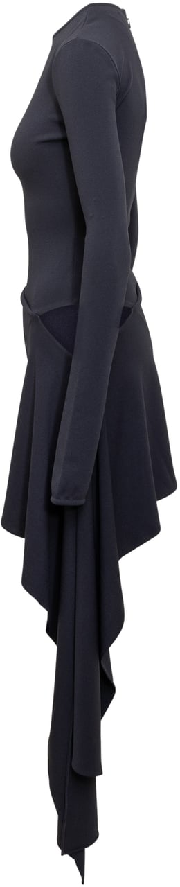 The Attico Abito Mini Blauw