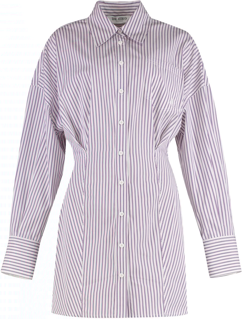 The Attico Shirtdress Roze