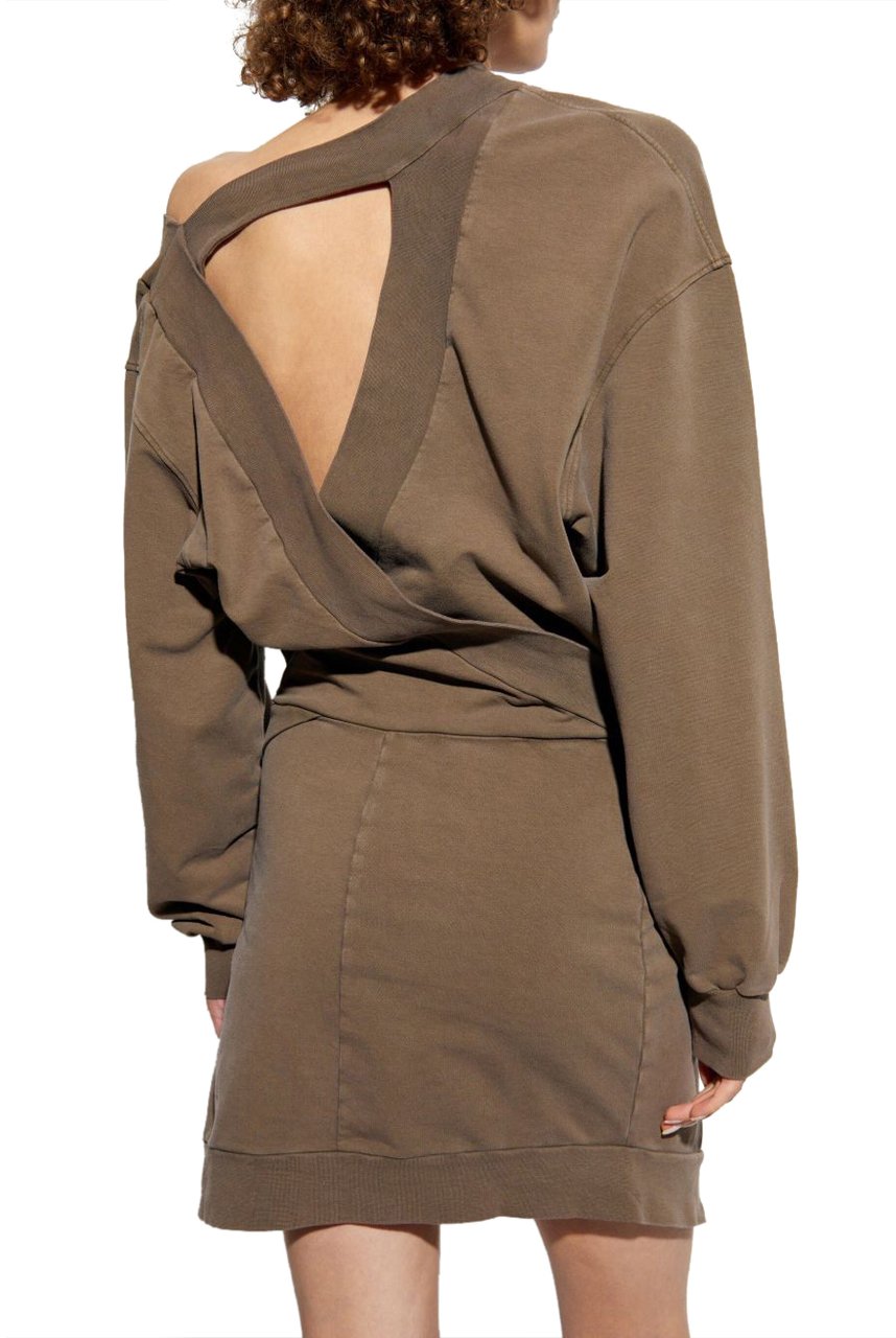 The Attico The Attico Dresses Brown Bruin