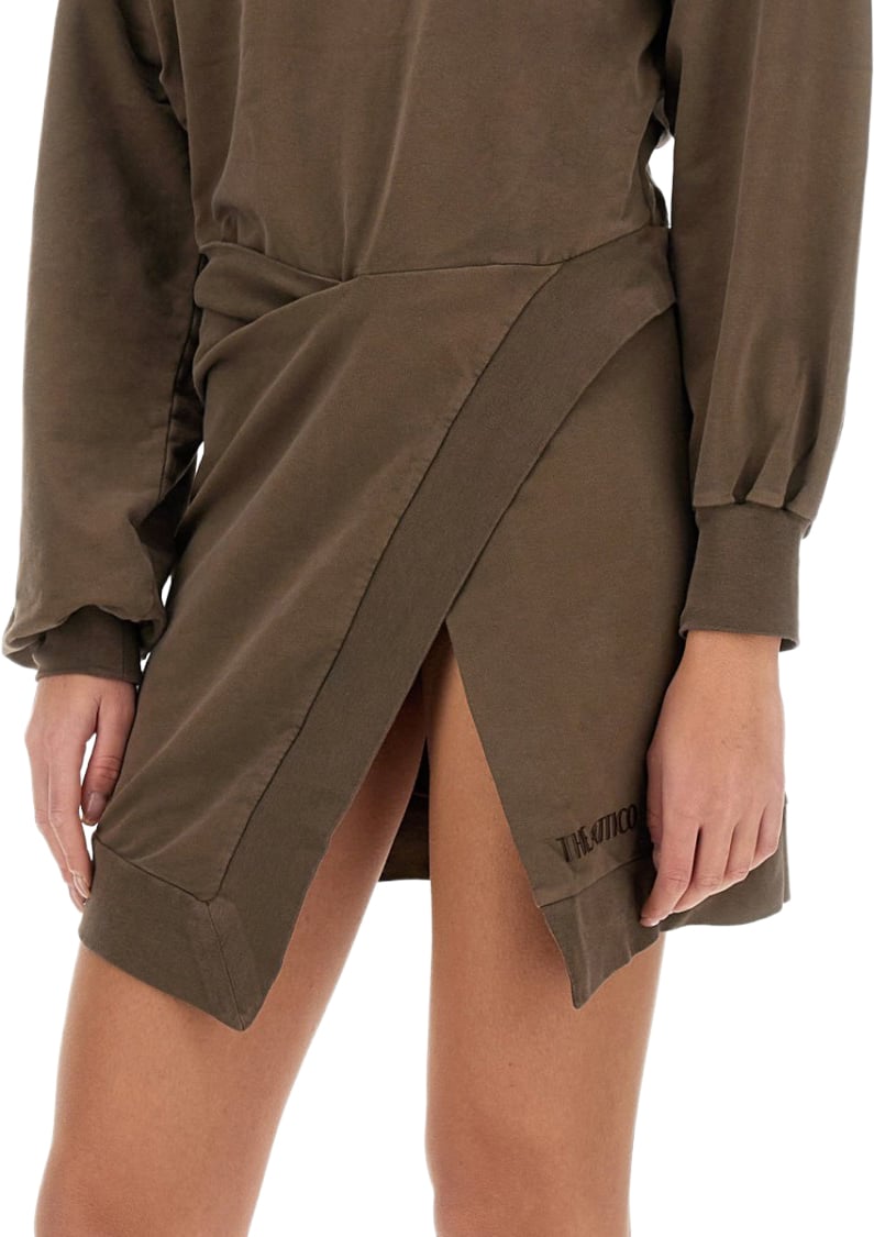 The Attico Cut-Out Dress Bruin