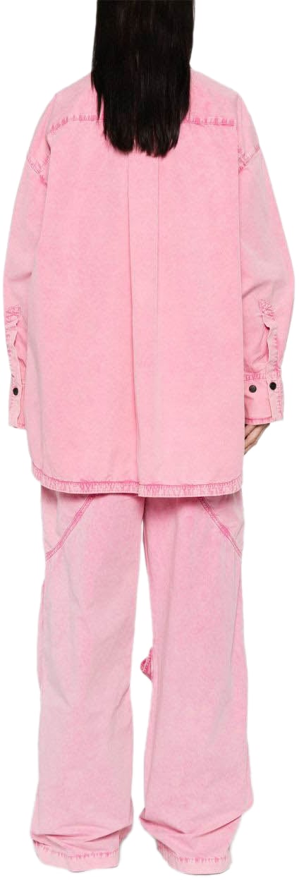 The Attico Shirts Pink Roze