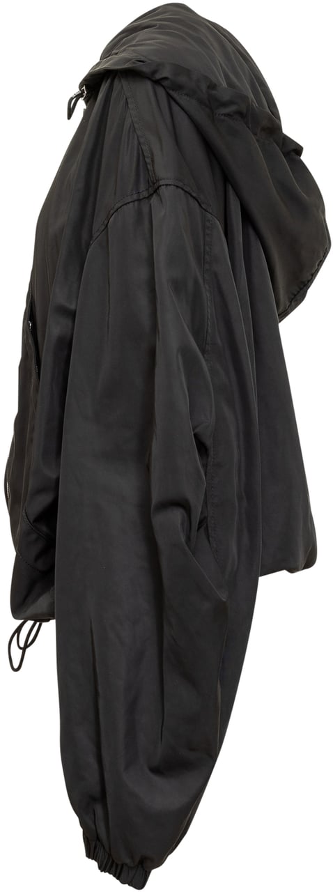 The Attico Bomber Zwart