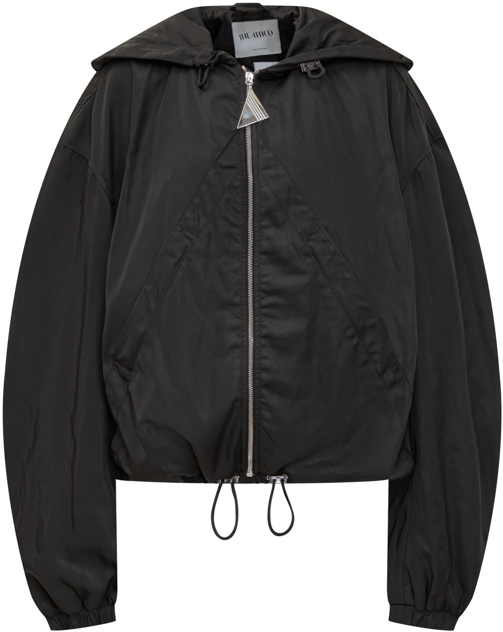 The Attico Bomber Zwart