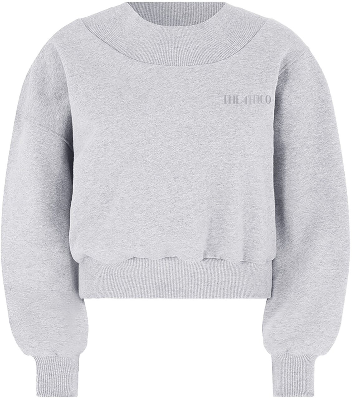 The Attico The Attico Sweaters Grey Grijs