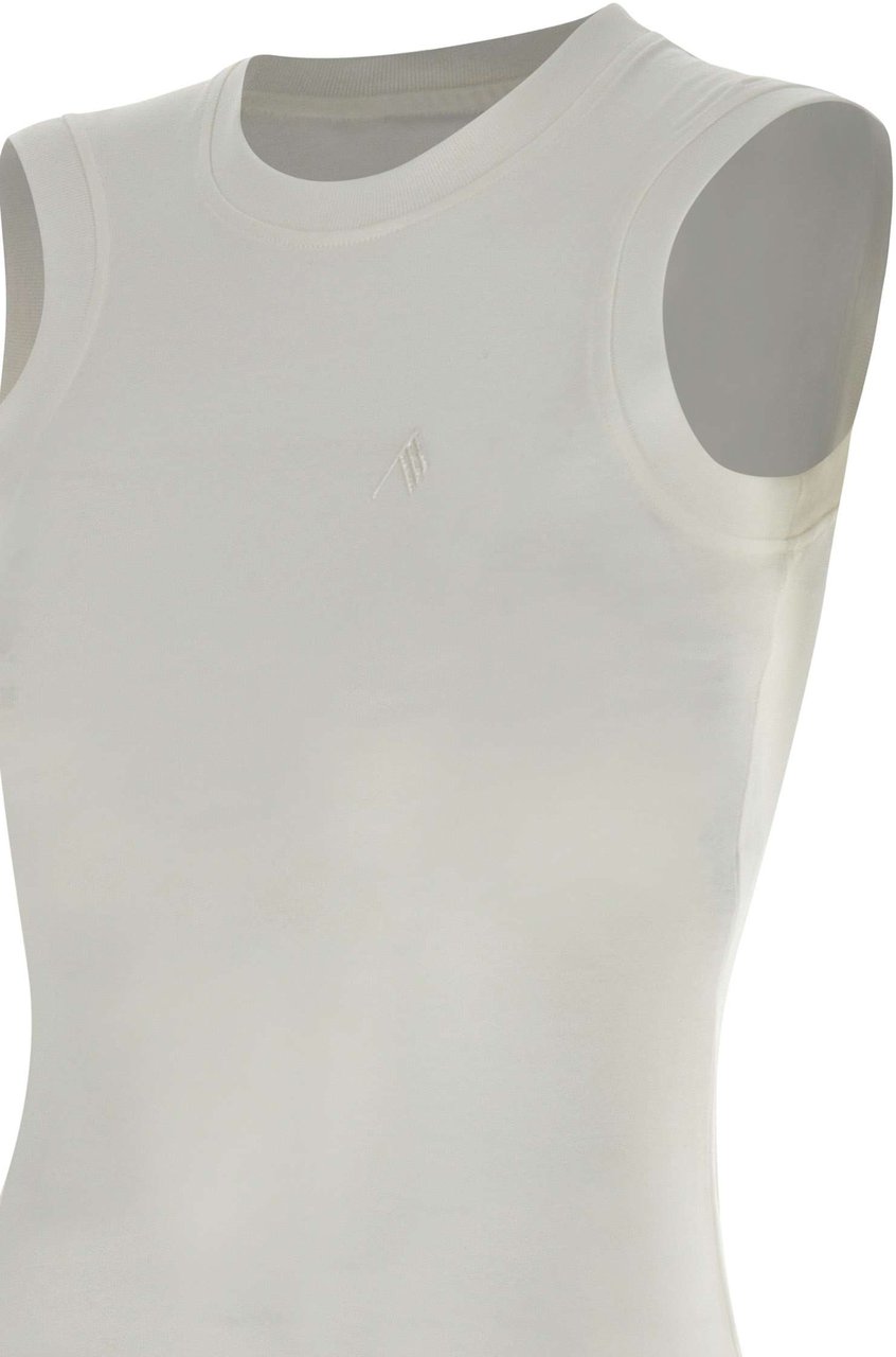 The Attico Top White Wit