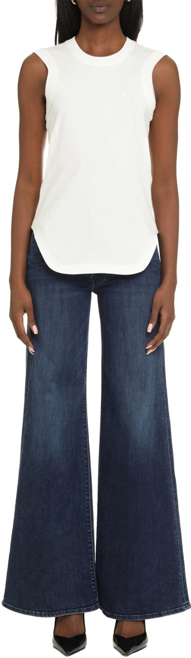 The Attico Cotton tank top Wit