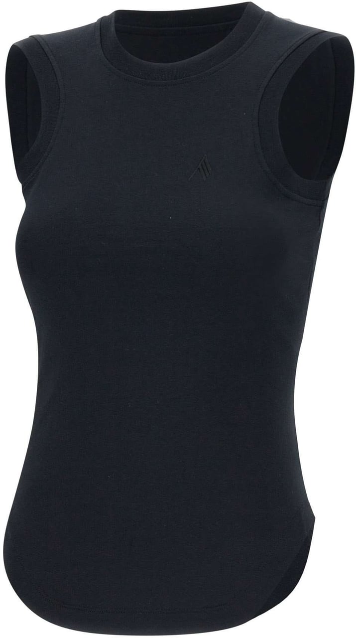 The Attico The Attico Top Black Zwart