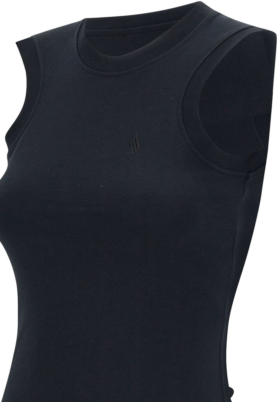 The Attico The Attico Top Black Zwart