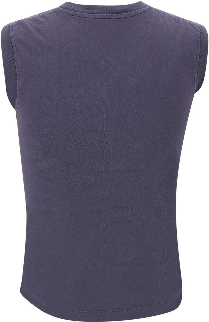 The Attico Top Purple Paars