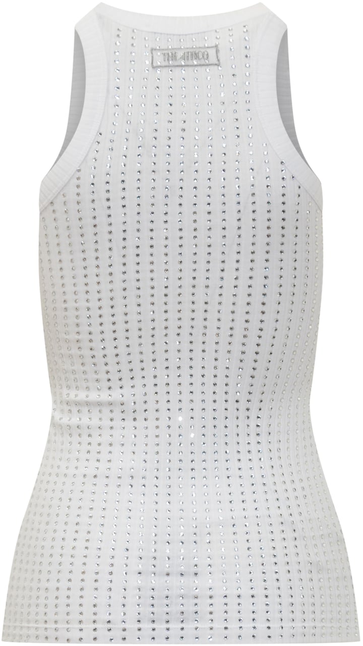 The Attico Canotta Thermostrass Wit