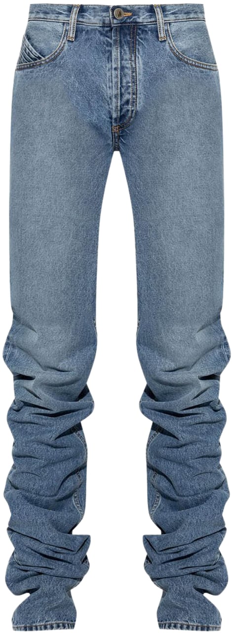 The Attico Jeans Blue Blauw