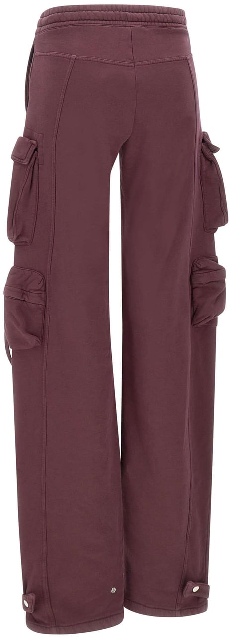 The Attico Trousers Red Rood