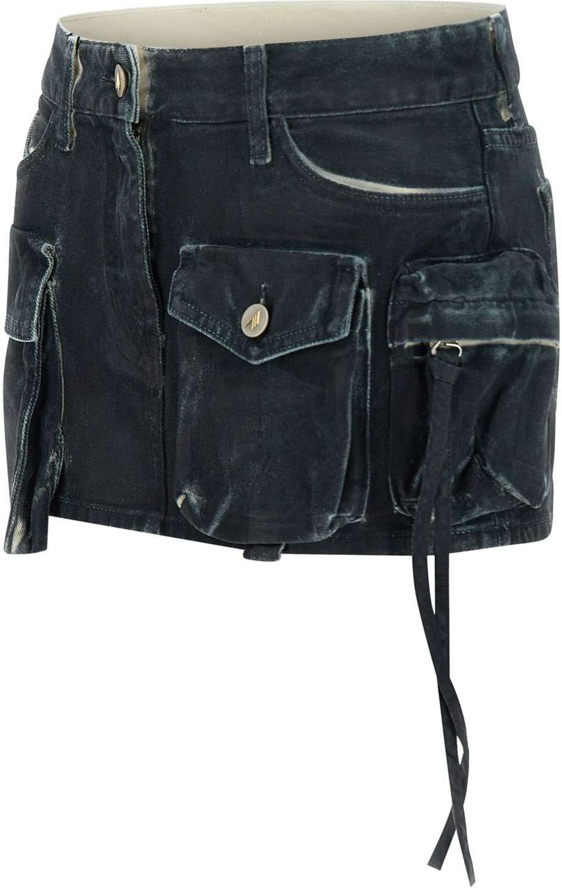 The Attico Skirts Blue Blauw