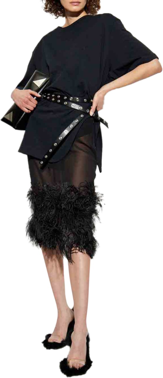 The Attico Skirts Black Zwart