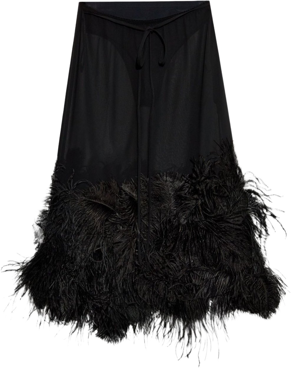 The Attico Skirts Black Zwart