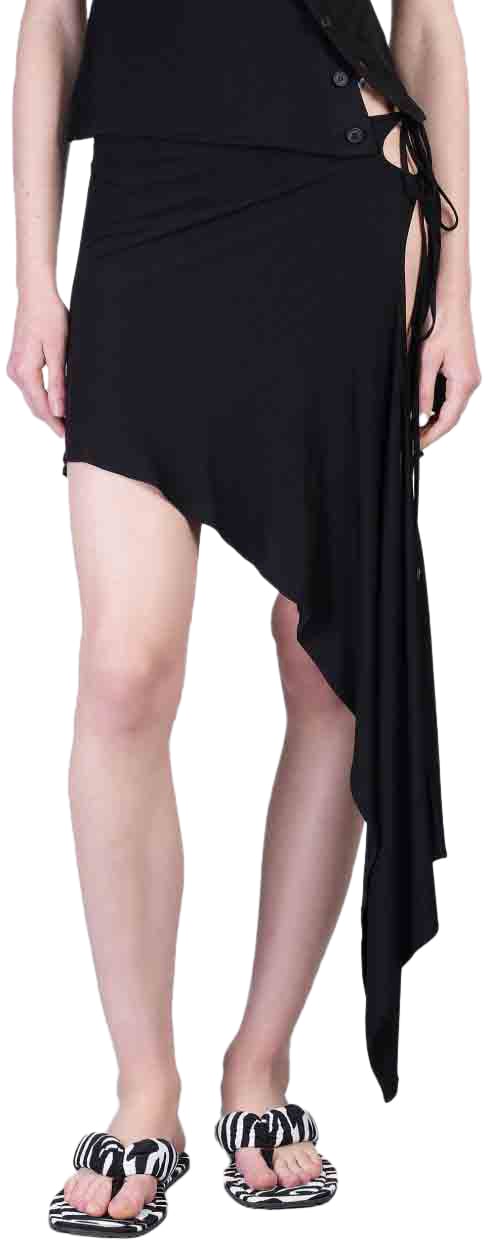 The Attico Skirts Black Zwart