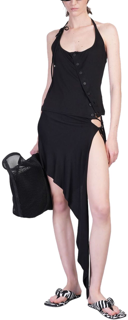 The Attico The Attico Skirts Black Zwart