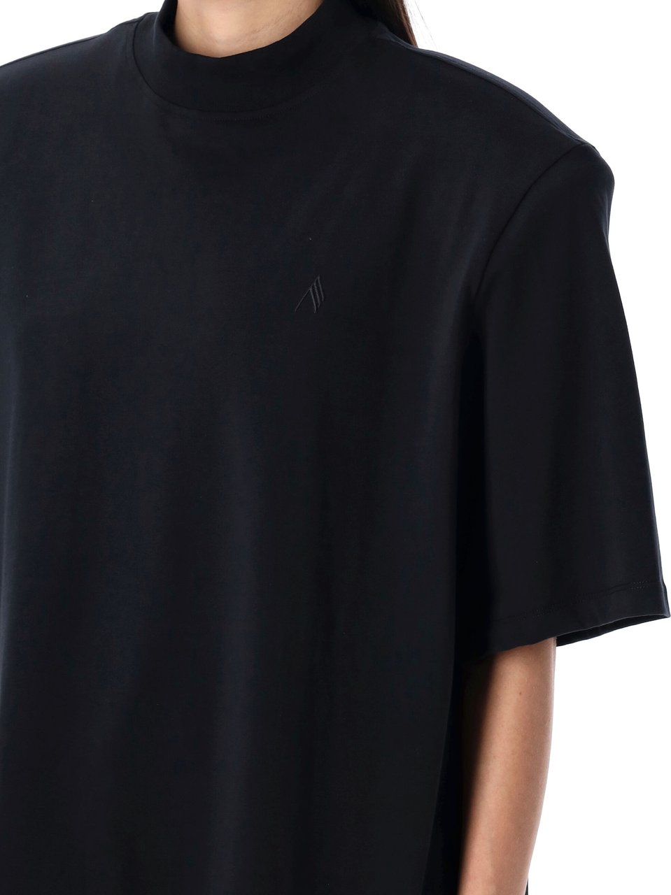 The Attico Kylie t-shirt Zwart