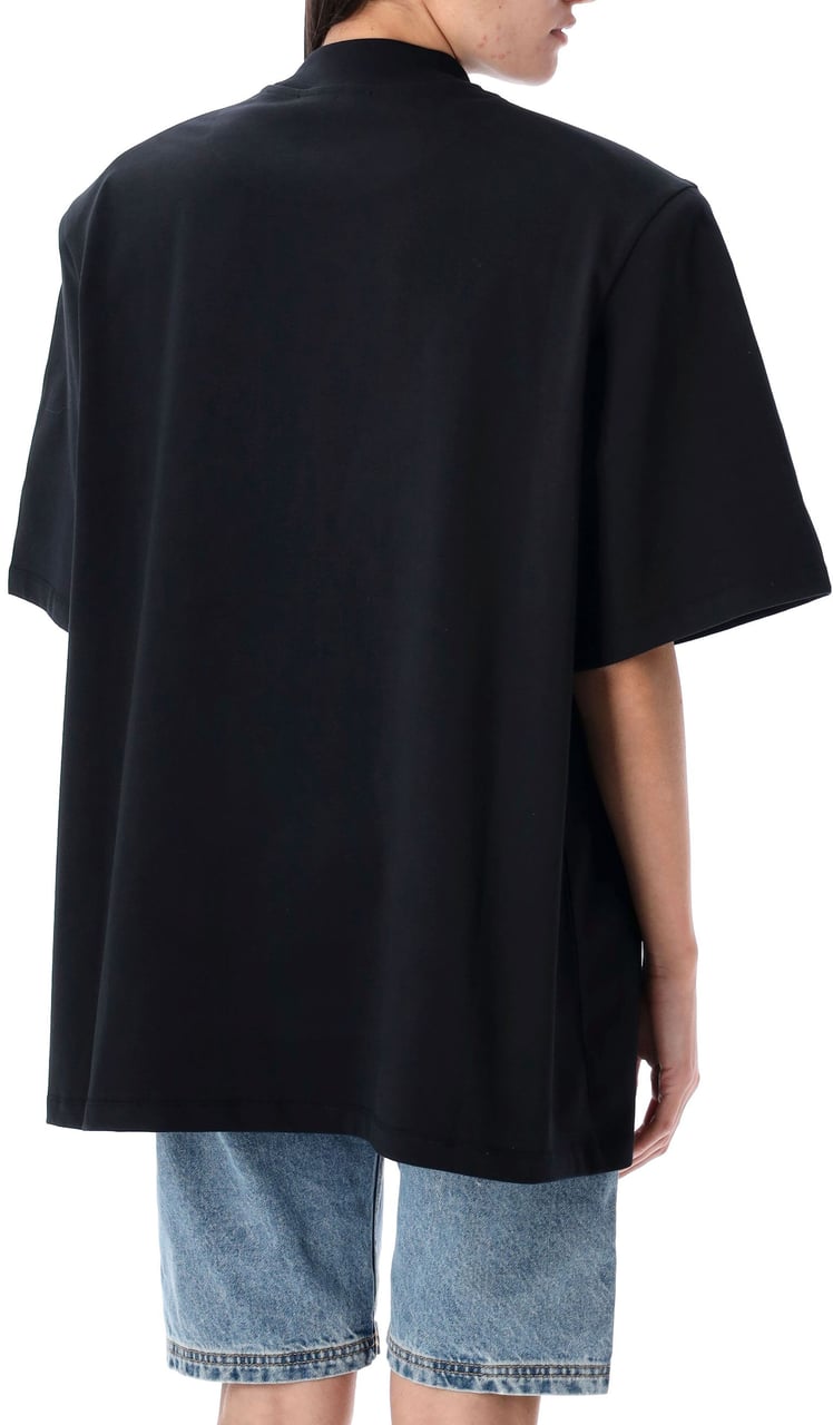 The Attico Kylie t-shirt Zwart