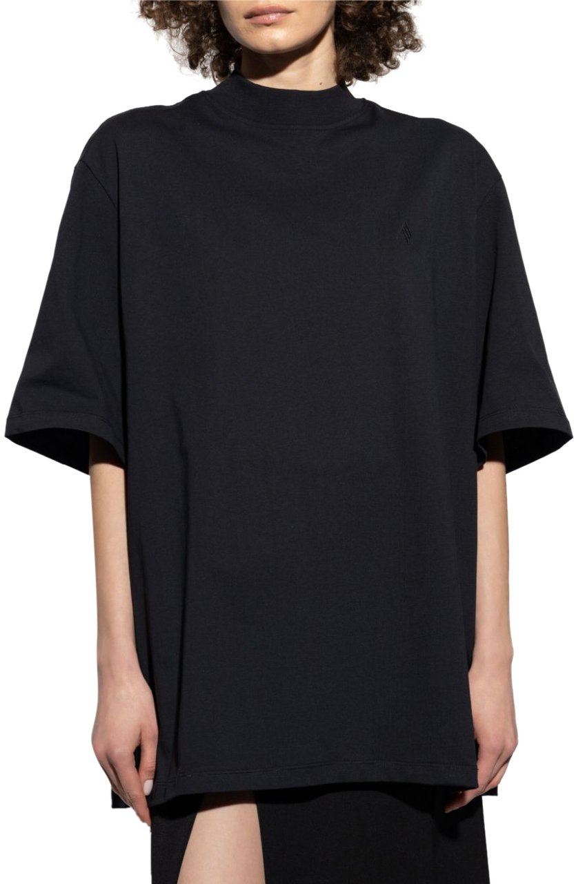 The Attico T-Shirts And Polos Black Zwart