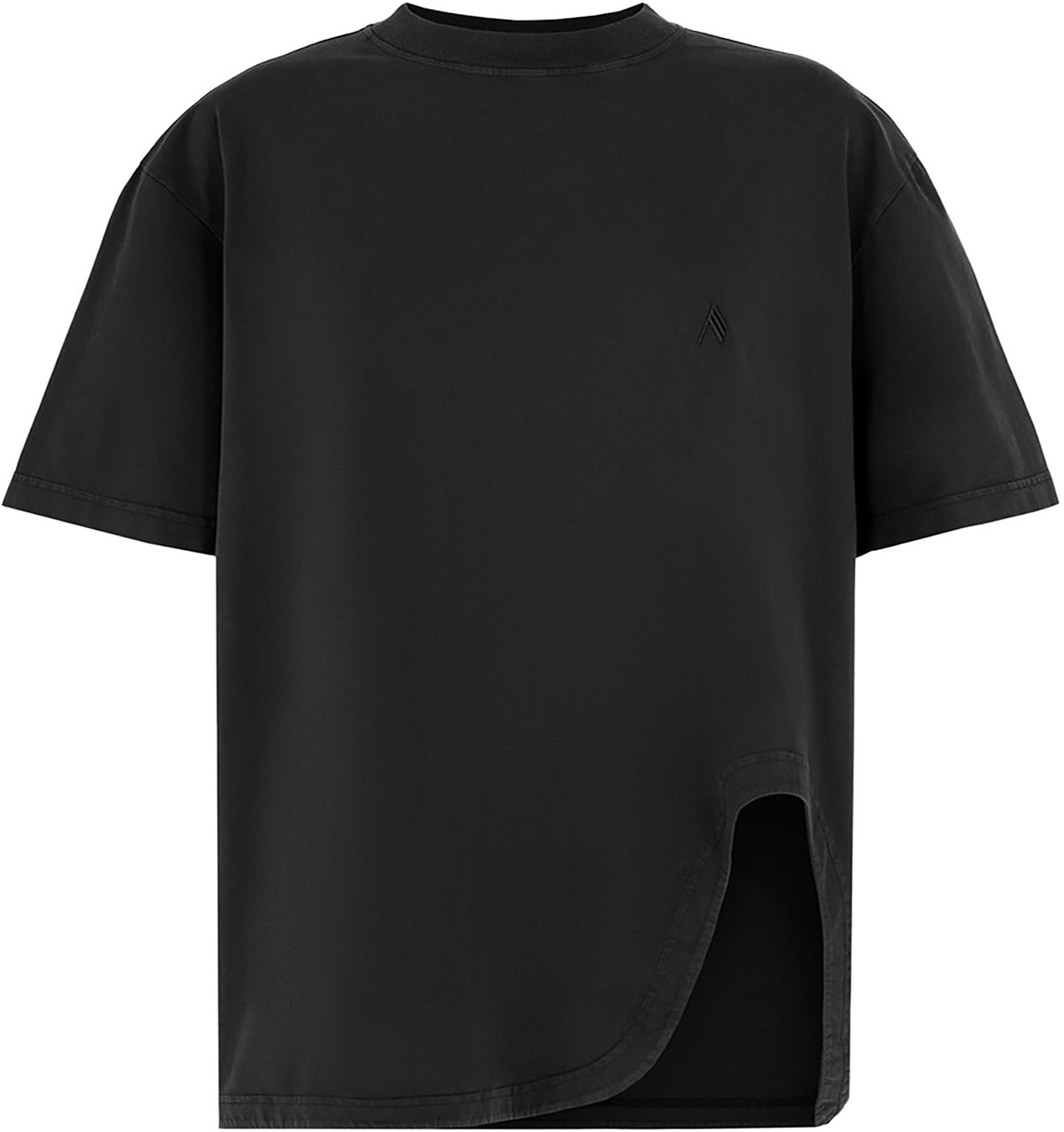 The Attico The Attico T-shirts And Polos Black Zwart
