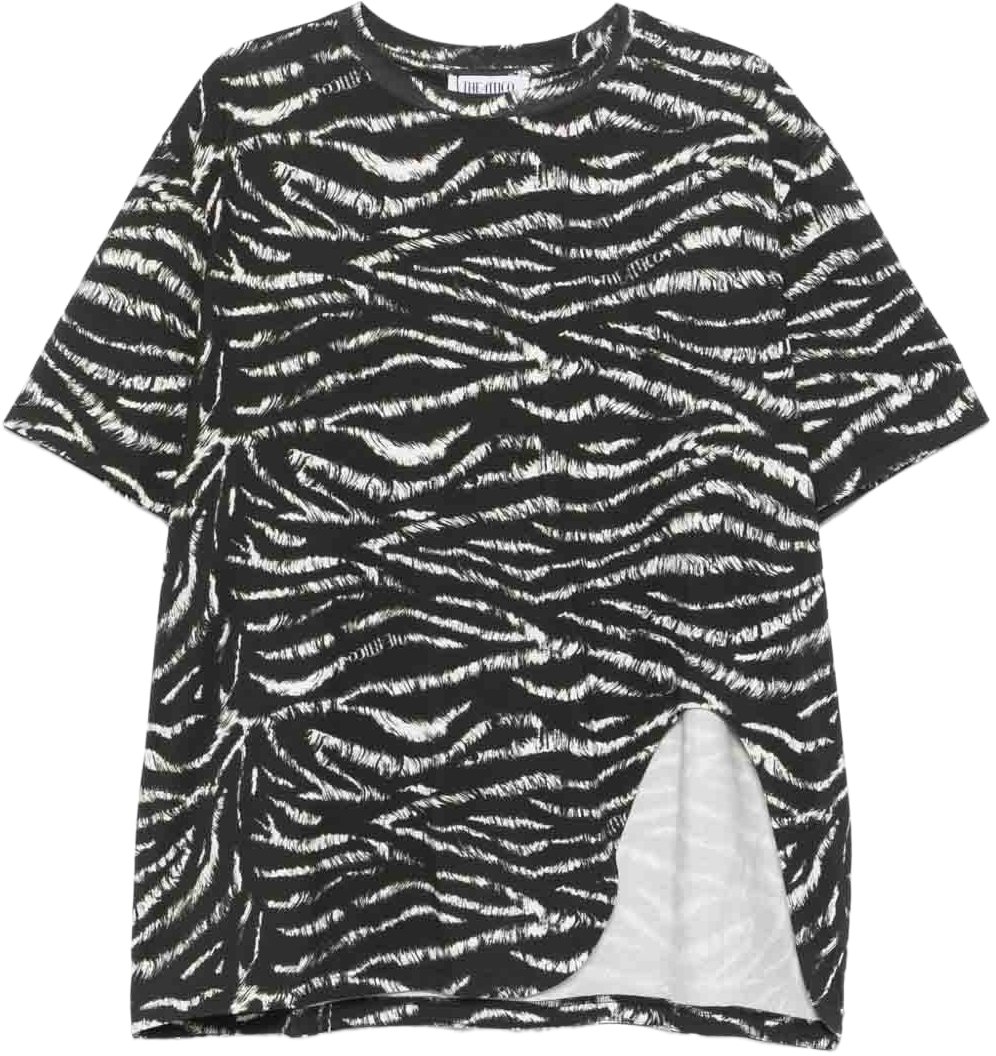 The Attico T-Shirts And Polos Black Zwart