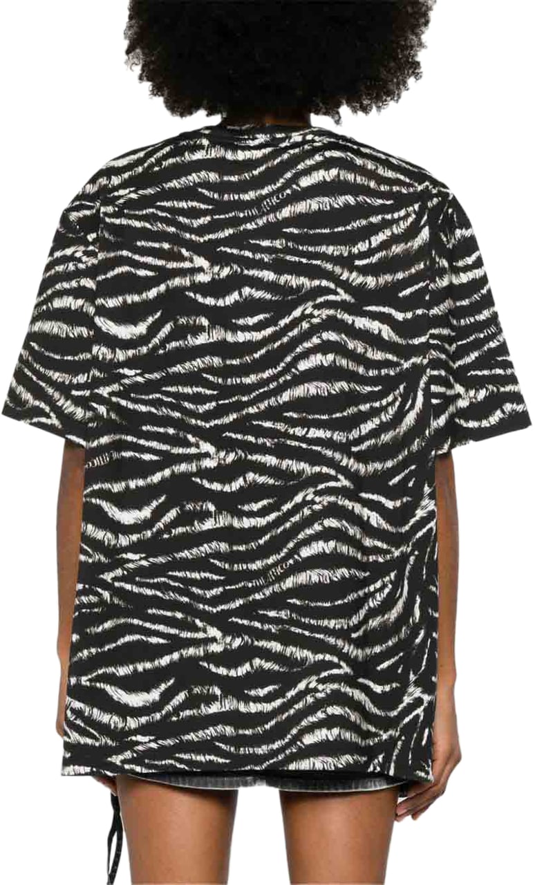 The Attico T-Shirts And Polos Black Zwart