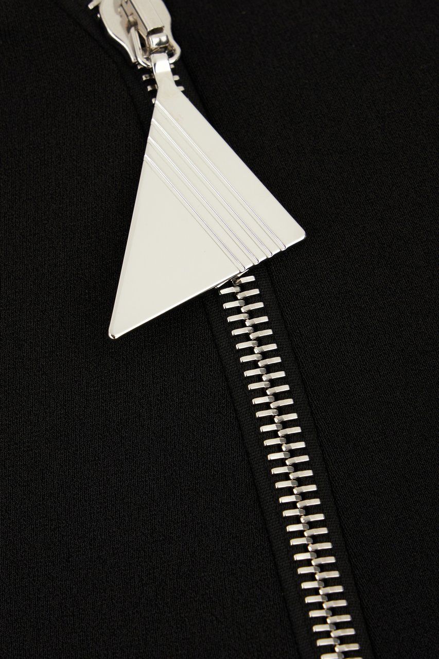 The Attico The Attico Black polyester dress Zwart