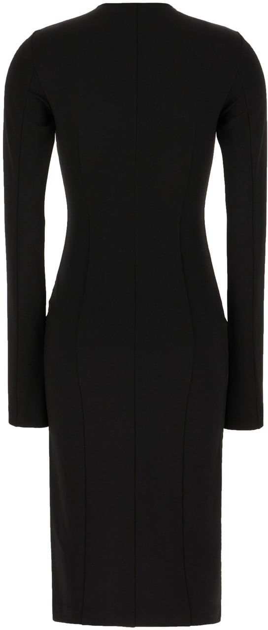 The Attico The Attico Black polyester dress Zwart