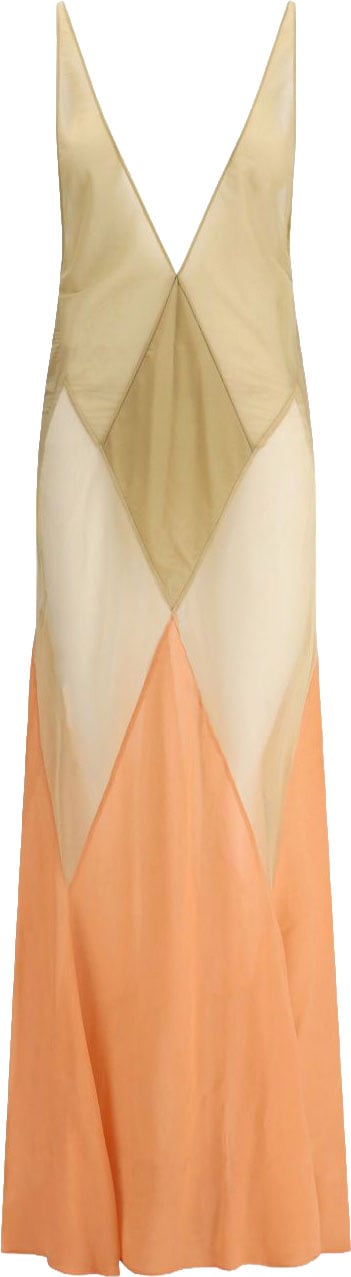 The Attico Dresses Beige Divers