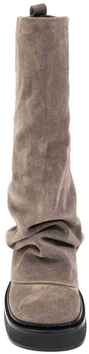 The Attico Boots Beige Taupe